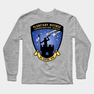 Planetary Defense Coordination Office Logo Long Sleeve T-Shirt